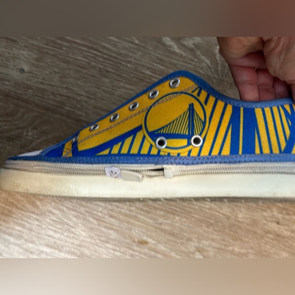 Soyoto golden state warrioes zip all around shoes men size 9 - Picture 8 of 10